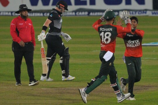 Bangladesh beat New Zealand in thriller, lead series 2-0