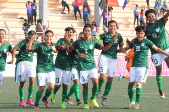 Bangladesh U-19 Women beat India in SAFF Championship