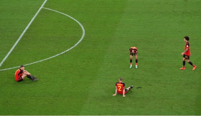 Belgium crash out of WC after goalless Croatia draw