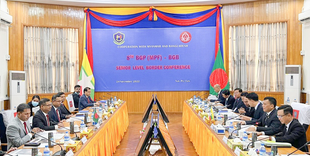 High-level Bangladesh-Myanmar security officials' meeting underway