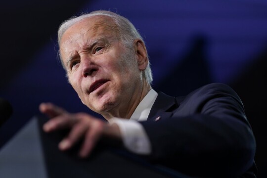 Biden claims age has brought him