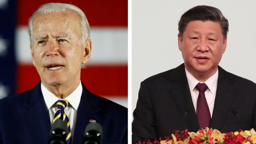 Biden says US and China will abide by Taiwan agreement