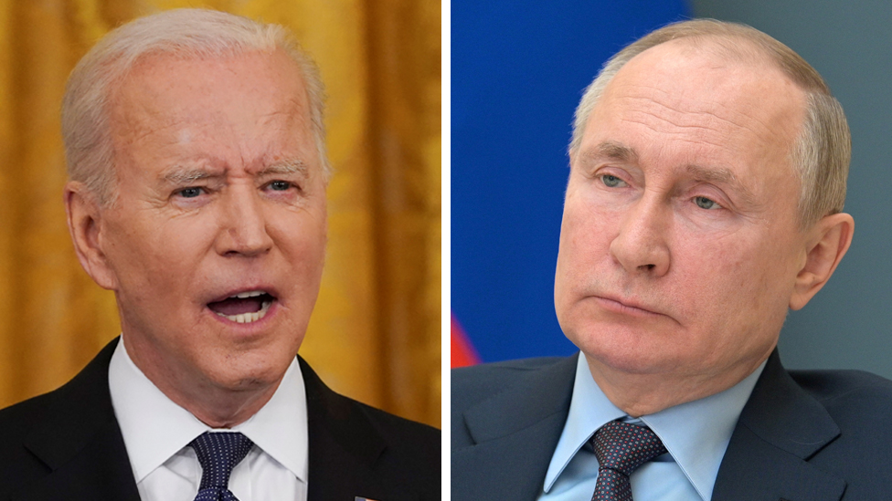 Biden says Putin is weighing use of chemical weapons in Ukraine