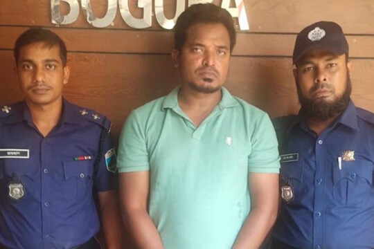 Fugitive Biswajit murder convict held in Bogura