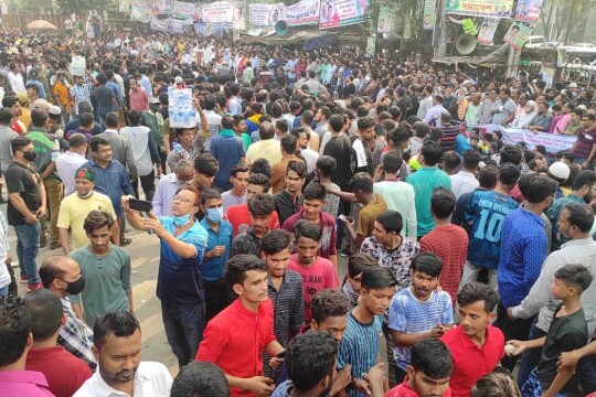 BNP stages nationwide demo demanding Khaleda Zia’s treatment abroad