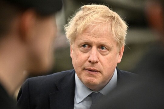 British PM Johnson awaits lockdown party fine