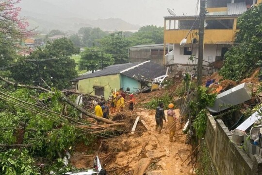 Death toll from Brazil floods jumps to 91