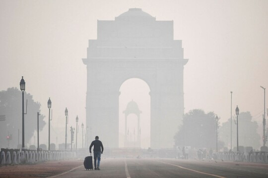 Toxic Delhi air ruins return to school as pandemic curbs eased