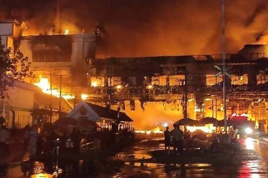Cambodian casino fire kills 19, dozens more missing