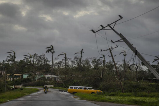 Cuba in the dark after hurricane knocks out power grid