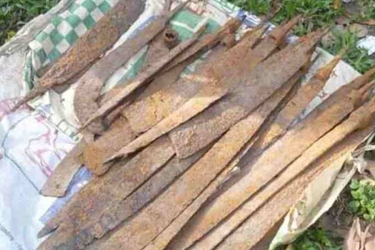 30 locally made weapons found at Chittagong University