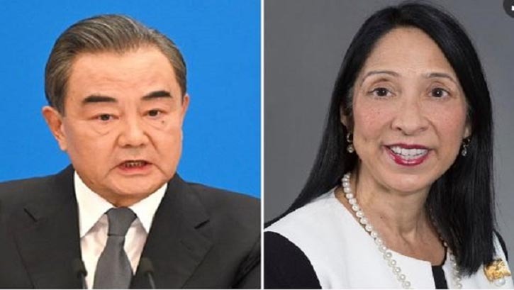 Chinese FM, US asst secy in town