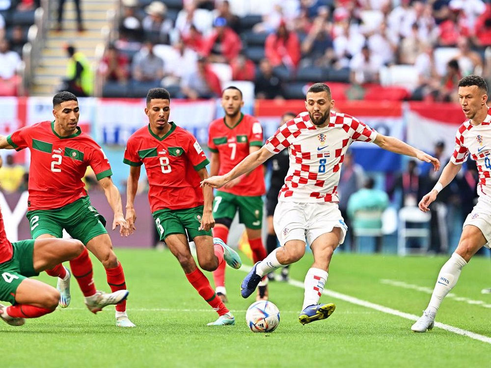 Croatia held by Morocco in goalless stalemate