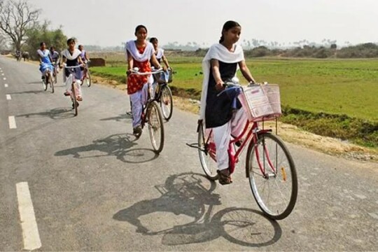 Cycling with the aim of women empowerment