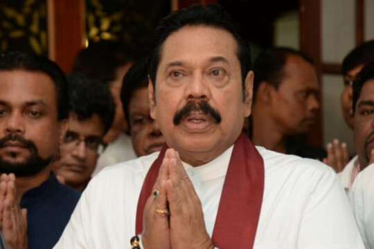 Rajapaksa, family take shelter in naval base, surrounded by protesters