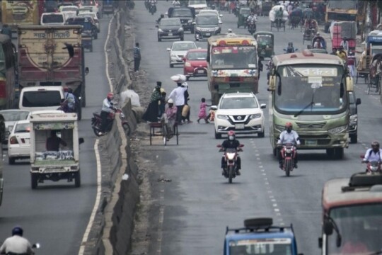 Dhaka’s air quality turns ‘moderate’ again