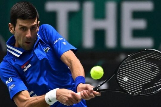 Novak Djokovic helps Serbia to Davis Cup victory over Austria