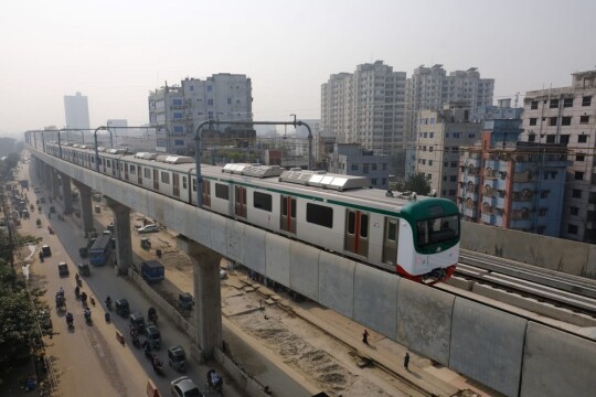 Metro rail operates upon electrical & mechanical system installed by L&T