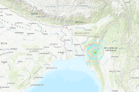 6.1 magnitude earthquake jolts Bangladesh