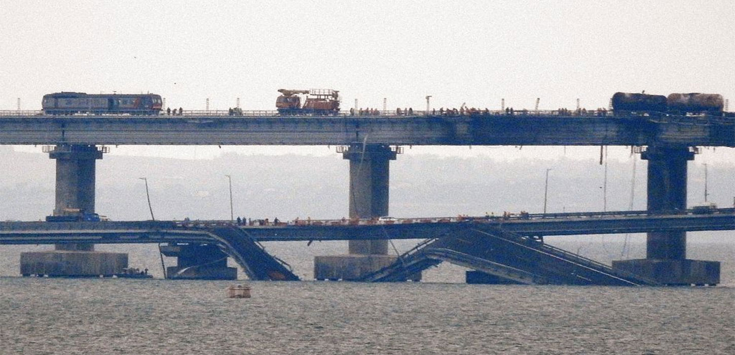 Ukraine orchestrated Crimea Bridge blast, Putin says