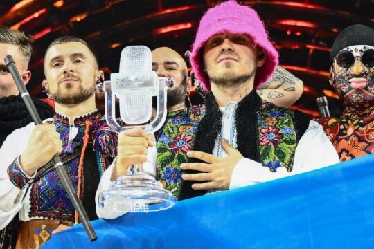 Eurovision trophy sold to buy drones for Ukraine