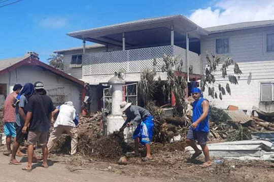 Aid flight arrives in Tonga; phone lines partially restored