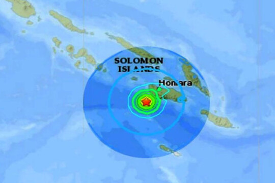 Power out, as strong 7.0 quake hits Solomon Islands