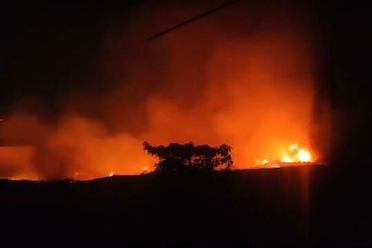100 shops gutted in Gazipur market fire