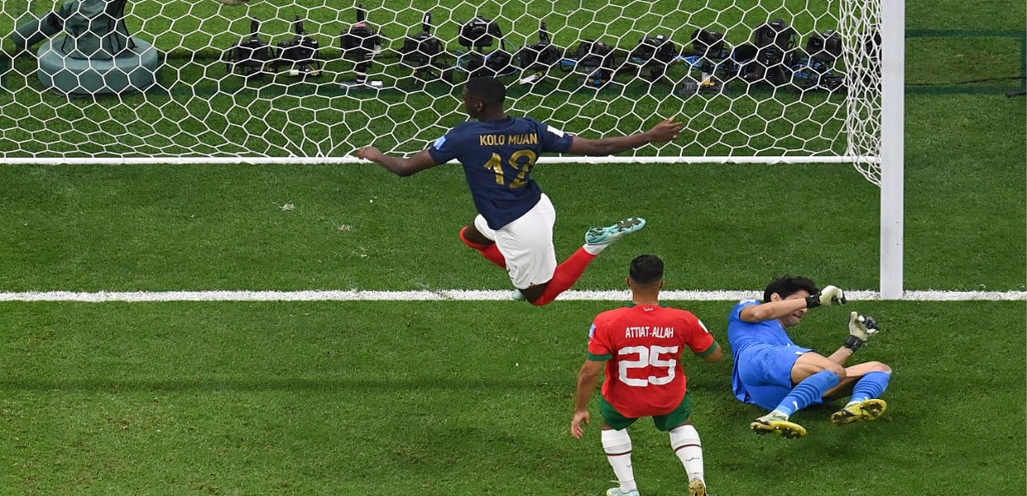France end Morocco’s fairytale with a 2-0 win