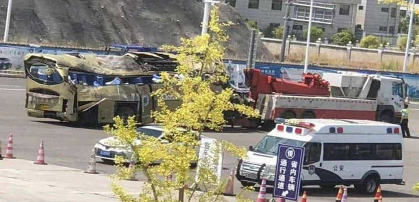 China's COVID-19 quarantine bus crashes, killed 27