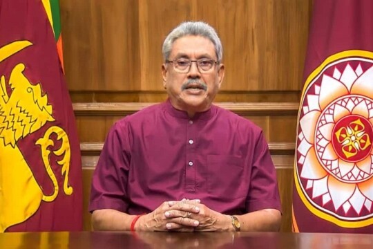 Sri Lankan president admits mistakes led to economic crisis