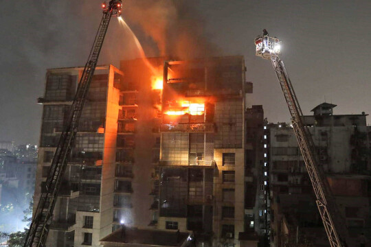 Case filed centering Gulshan fire incident