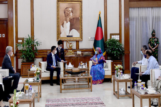 PM for Japan’s support in Rohingya repatriation