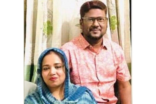 Gazipur teacher-couple found dead in car
