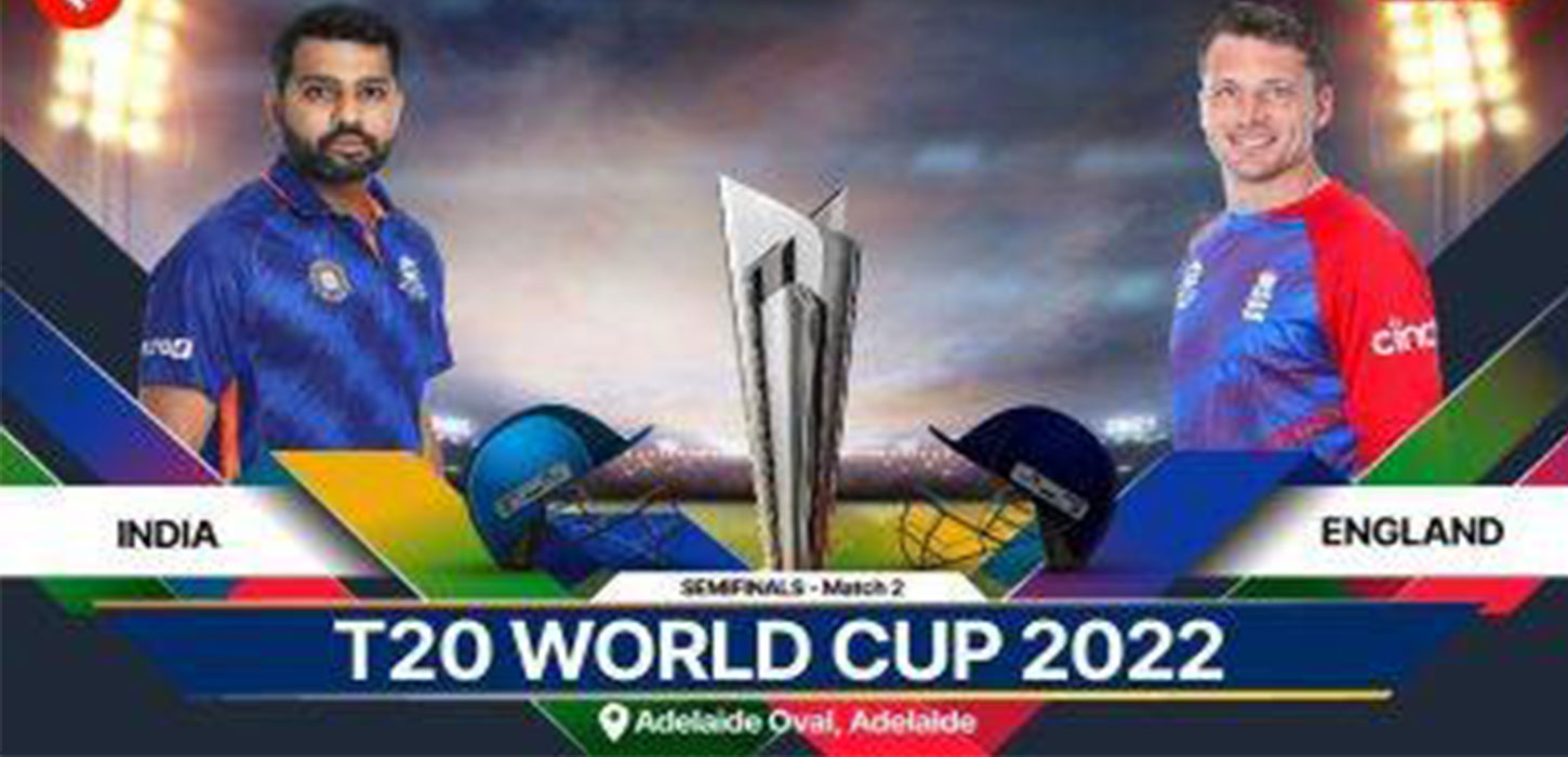 T20 World Cup: India, England face off Thursday at Adelaide