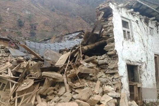 One killed, two injured in Nepal quake
