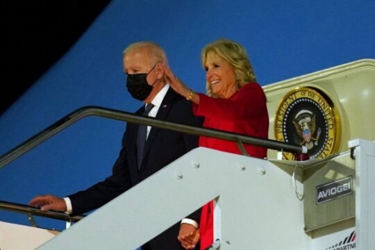 Biden arrives in Rome for G20 summit at start of Euro tour