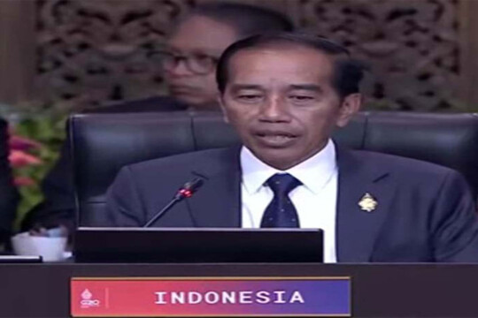Indonesia president tells G20 leaders they ‍‍`must end war‍‍`