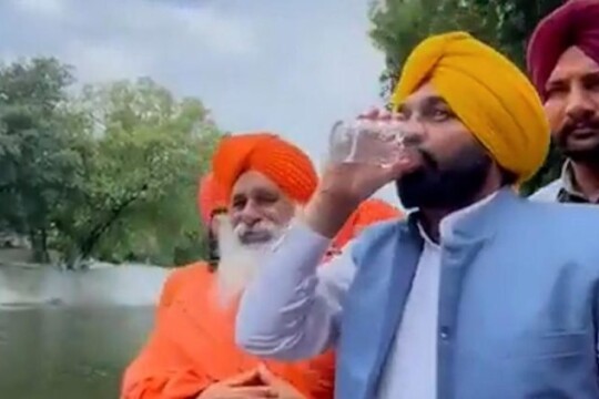Politician drinks water from ‘Holy River’ to prove it is clean, ends up in hospital