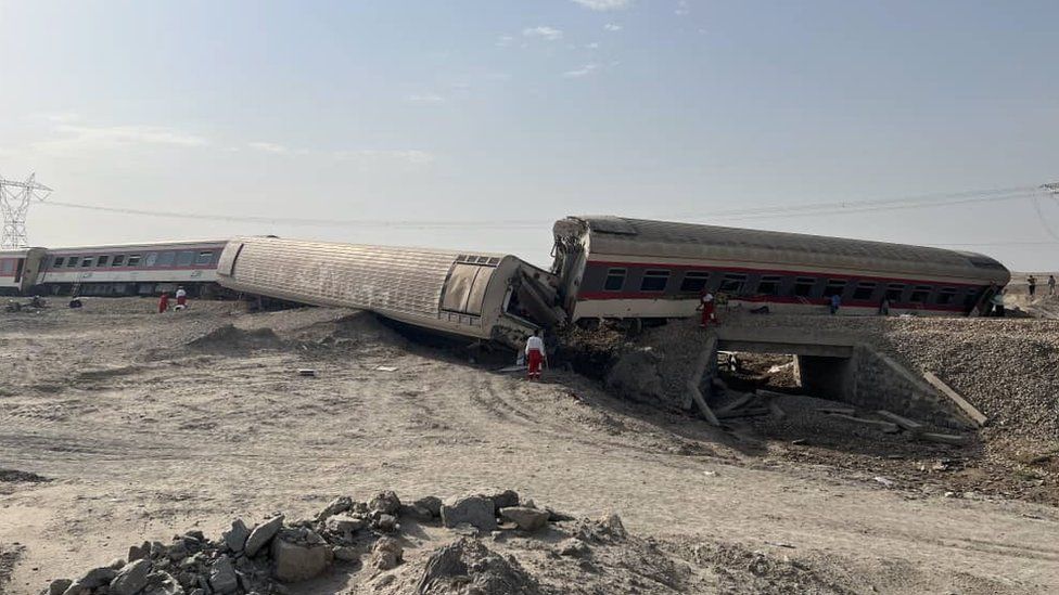 Iran train derailment kills at least 17