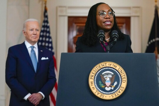 Biden nominates Jackson, first Black woman, to Supreme Court