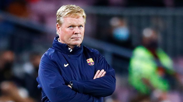 Barcelona sack coach Koeman after poor run of results