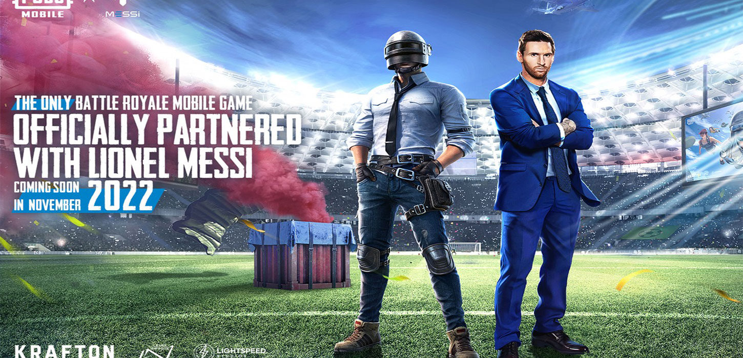 Leo Messi will be seen in PUBG MOBILE games