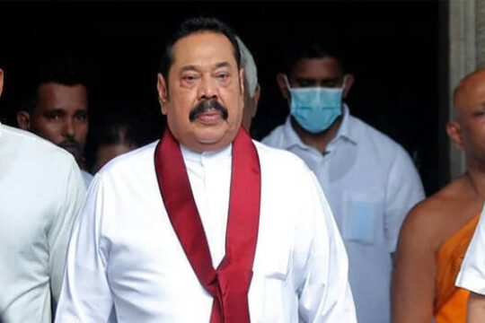 Rajapaksa, son barred from leaving Sri Lanka