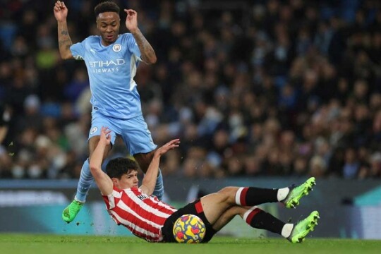 Premier League leaders Man City go 12 points clear after win over Brentford