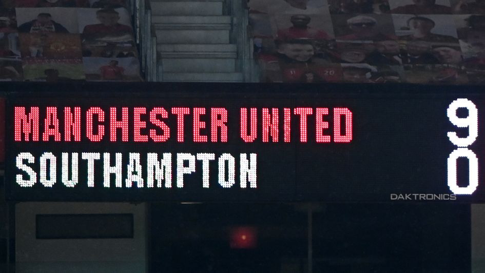 Manchester United Thrash Southampton