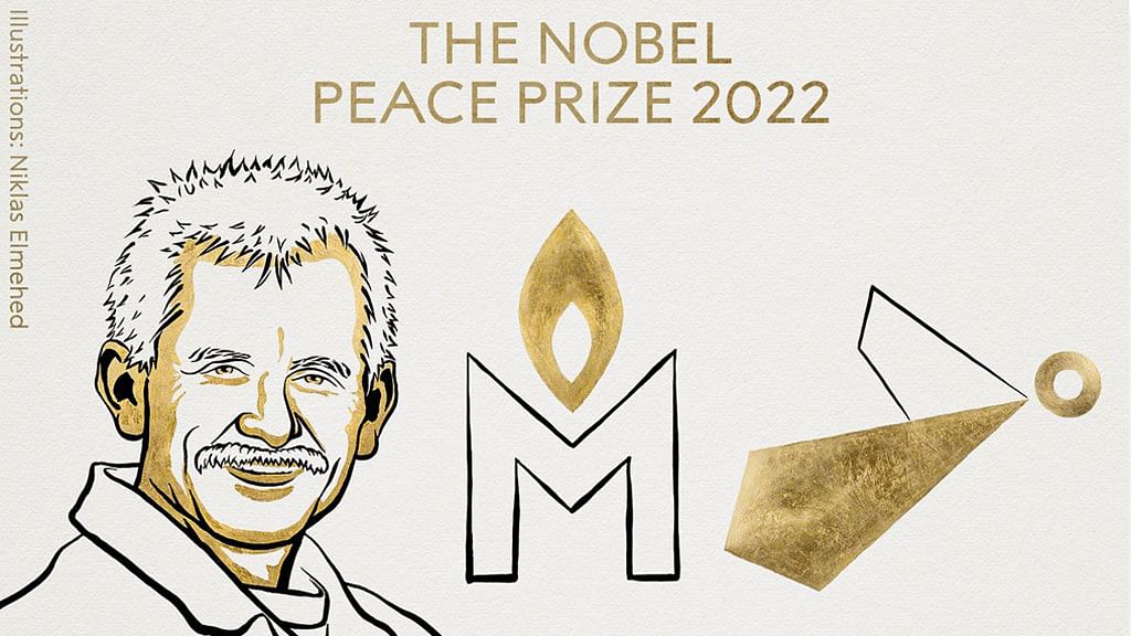 Human rights campaigners of Belarus, Russia and Ukraine win Nobel in Peace
