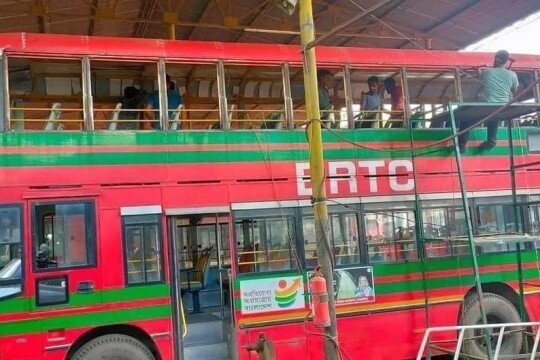 BRTC arranging open-top bus for SAFF Champions