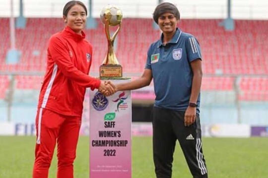 History beacons Bangladesh in SAFF Women‍‍`s Championship final