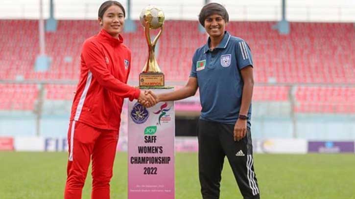 History beacons Bangladesh in SAFF Women‍‍`s Championship final